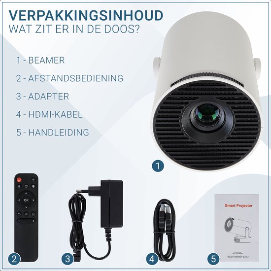 BeamLux™ | HY300 ULTRA 4K Projector