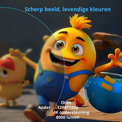 BeamLux™ | HY300 ULTRA 4K Projector